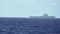 中國山東號編隊連夜航行台灣海峽 美日於菲律賓海聯合軍演