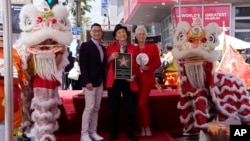 資料照片：美國荷里活影視節目内的亞裔面孔