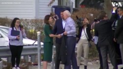 拜登夫婦到佛羅里達州視察颶風破壞情況