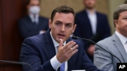 資料照片：共和黨聯邦眾議員加拉格爾（Rep, Mike Gallagher, R-WI）。