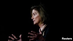 美國眾議院議長佩洛西在眾議院記者會上講話（2022年7月14日）