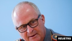 德國聯邦國防軍監察長埃伯哈德·佐恩將軍（路透社照片）