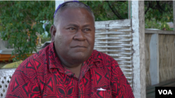 所羅門群島中部省省秘書西亞爾。（視頻截圖）