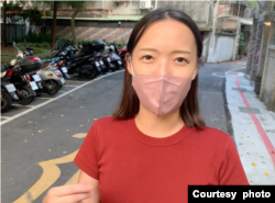 遊戲業人資部門員工Cleo（美國之音特約記者楊安拍攝）。