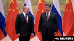 冬奧會前夕，習近平和普京發表聯合聲明。