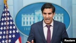 美國白宮負責國際經濟事務的副國家安全顧問達利普·辛格(Daleep Singh)（路透社2022年2月22日）