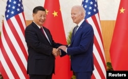 美國總統拜登2022年11月14日與中國國家主席習近平在印尼20國峰會外圍舉行面對面會談。（路透社）
