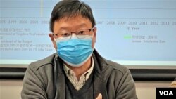 香港浸會大學政治及國際關係學系副教授陳家洛批評，特首選舉唯一候選人李家超在選前9日才公佈競選政綱，是不尊重特首選舉，予人急就章的感覺。 (美國之音/湯惠芸)