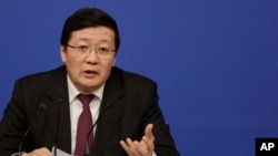 中国前财政部长楼继伟(资料照片)