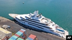 俄羅斯寡頭蘇萊曼·克里莫夫擁有的超級遊艇“阿瑪達號”(Amadea)已經被美國政府充公