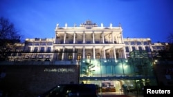 伊朗核協議談判地點奧地利維也納的科堡宮大酒店。