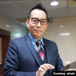 台北的國家政策研究基金會國安組特約研究員李華球(照片提供:李華球)