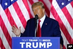 美國前總統特朗普。