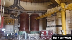 俄羅斯新沃羅涅日核電站內部，與田灣核電站前四台機組都採用相同的核反應堆。