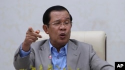 柬埔寨首相洪森。