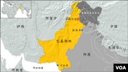 巴基斯坦地图。巴基斯坦和阿富汗之间有近2600公里的边境，巴基斯坦10月3日星期二已下令从11月1日开始大规模驱逐170万阿富汗非法移民。