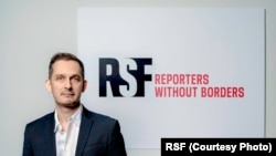 無國界記者組織東亞辦事處執行長艾瑋昂 (受訪者提供)