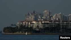 新加坡圣淘沙湾的豪华海景公寓楼 （2020年3月9日）