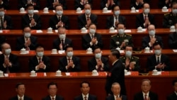 遭彭帥指控性騷擾的張高麗現身中共二十大主席台