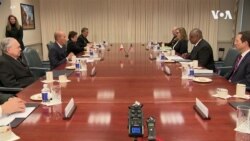 奧斯汀會晤菲防長重申互防條約涵蓋在南中國海保護菲律賓