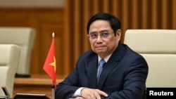 越南總理范明正（資料照，2021年河内）