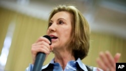 共和黨唯一的女性參選人菲奧莉娜(Carly Fiorina)在星期三宣布退出參選