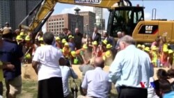 以波士頓馬拉松爆炸案8歲遇難者命名的兒童公園破土動工