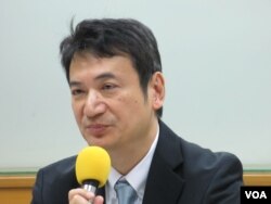 台灣大學政治系兼任教授楊永明(美國之音張永泰拍攝)