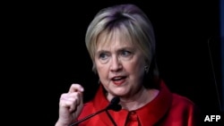 美國前總統候選人希拉里克林頓