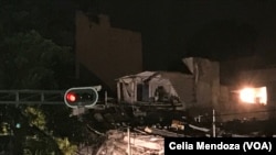 墨西哥城重災區之一科洛尼亞羅馬 (2017年9月19日)