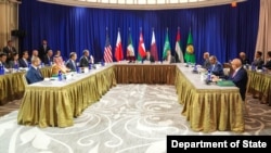 2025年9月24日，美国国务卿马尔科·卢比奥在纽约会见海湾合作委员会成员国的外交部长。