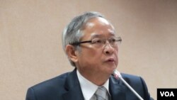 台湾执政党国民党立委林郁方（美国之音张永泰拍摄）