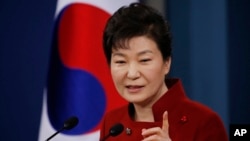 韩国总统朴槿惠。