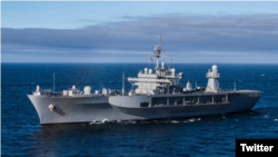 美国海军医疗船“安慰号”(资料照)