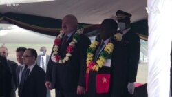 白俄羅斯總統抵達津巴布韋