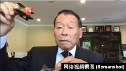 原台灣空軍飛行員、作家周平之（筆名周愚）。（網絡視頻截圖）