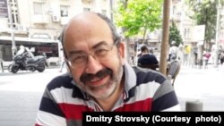 以色列阿里埃勒大學國防與傳播研究中心的俄羅斯學者 Dr. Dmitry Strovsky . (相片來源 ：受訪者提供)