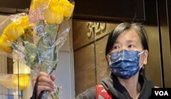 陈宝莹批评监狱”锁仓”管理不人道，有如对在囚人士”双重惩罚”。 (美国之音 汤惠芸)