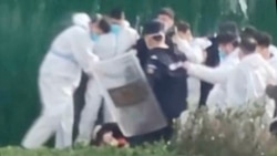 發生暴力衝突後蘋果手機廠所在的鄭州市處於疫情封控狀態