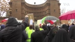 伊朗最高領袖支持者抗議“查理週刊”刊登諷刺漫畫