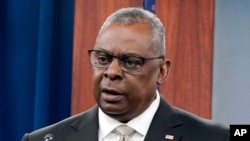 資料照片：美國國防部長奧斯汀。