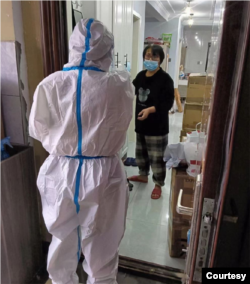 強制隔離措施使中國老百姓承受巨大心理壓力。 （任瑞紅提供）