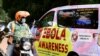 FILE - An Ebola Awareness van drives along Kyadondo Road in Kampala, Oct. 27, 2022. Uganda has confirmed an outbreak of Ebola virus disease in the capital Kampala, with the first confirmed patient dying from the disease on Jan. 29, 2025.