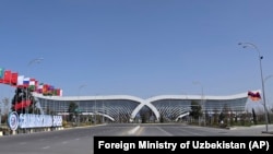 乌兹别克斯坦上海合作组织峰会会场 （2022年9月14日）