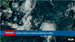 颶風菲奧娜雲圖