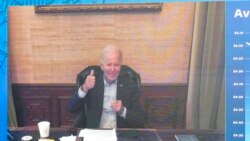 拜登通過視頻參加工作會議 白宮稱總統新冠症狀正在改善