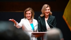 烏克蘭第一夫人對美國會發表講話 呼籲提供反導彈系統