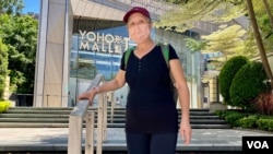 7-21事件傷者林婆婆。(美國之音/湯惠芸)