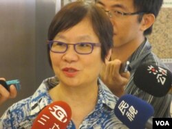 台灣執政黨國民黨立委羅淑蕾（美國之音張永泰拍攝）