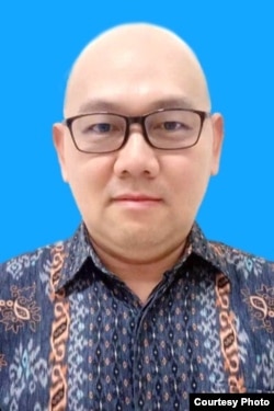 位于印尼西爪哇省勿加泗市的印尼总统大学国际关係学系助理教授赖剑文(Harryanto Aryodiguno) (照片提供：赖剑文)